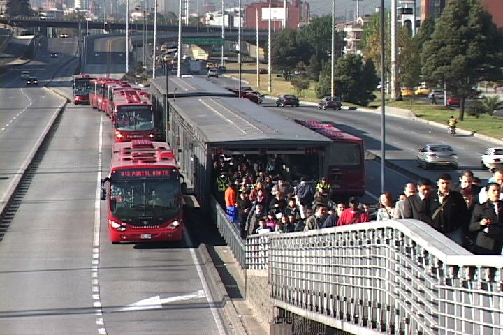 South America is a leader in Bus Rapid Transit. The Bogota BRT is one of the  Gold Standard BRT systems in the world. 