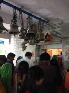 Prayer at Sarnath Temple