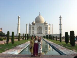 At the Taj Mahal with two of my sisters, Lauren and Abby. It was so special to share a piece of my time in India with them!